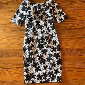 CALVIN KLEIN FLORAL DRESS